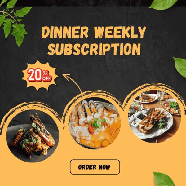 Weekly Dinner Subscription Plan
