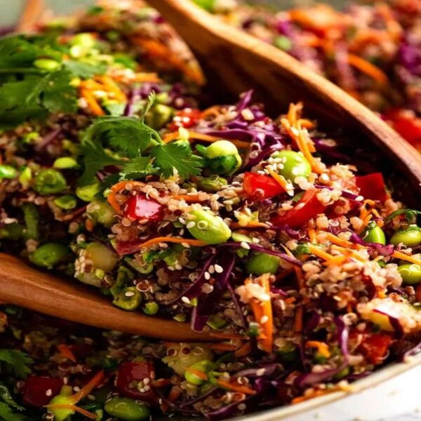 Quinoa & Veggie Asian Slaw