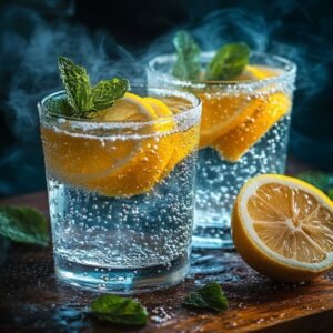 Lemon Mint Detox Water
