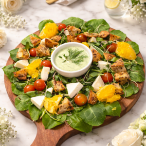 Citrus Herb Spinach Salad